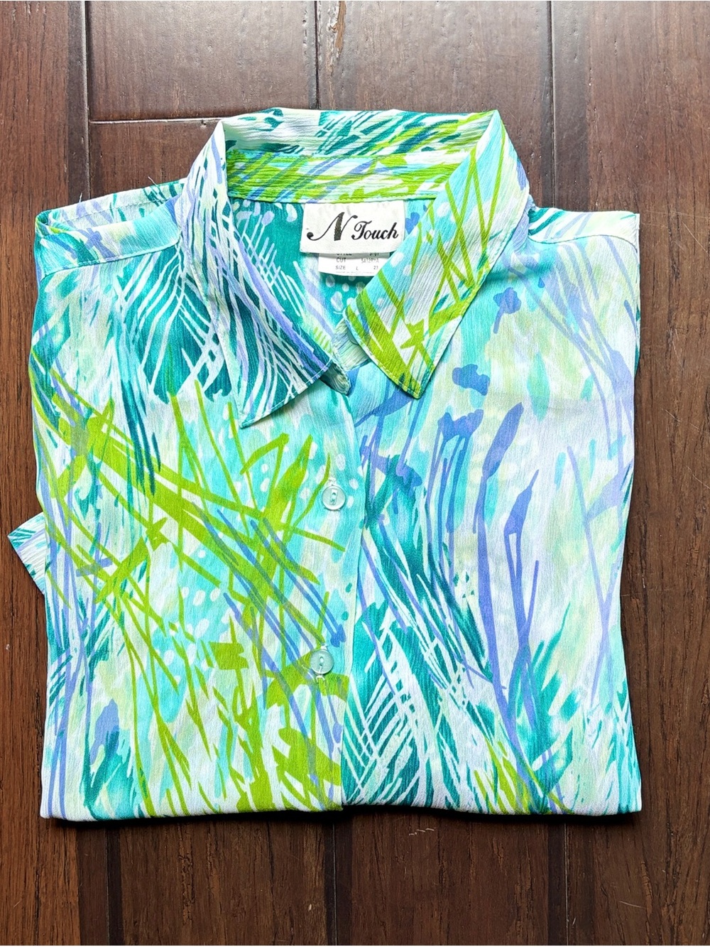 Vintage N Touch Women's Shirt tourist vacation resort wear office grandmacore